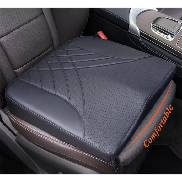 Car Seat Cushion Memory Foam Driver Seat Pad Lower Back Pain Relief Ergonomic - Picture 7 of 7